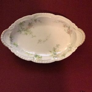 Shabby chic Limoges France dish